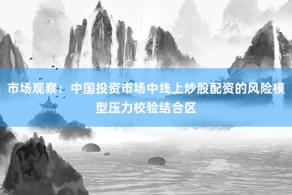 市场观察：中国投资市场中线上炒股配资的风险模型压力校验结合区